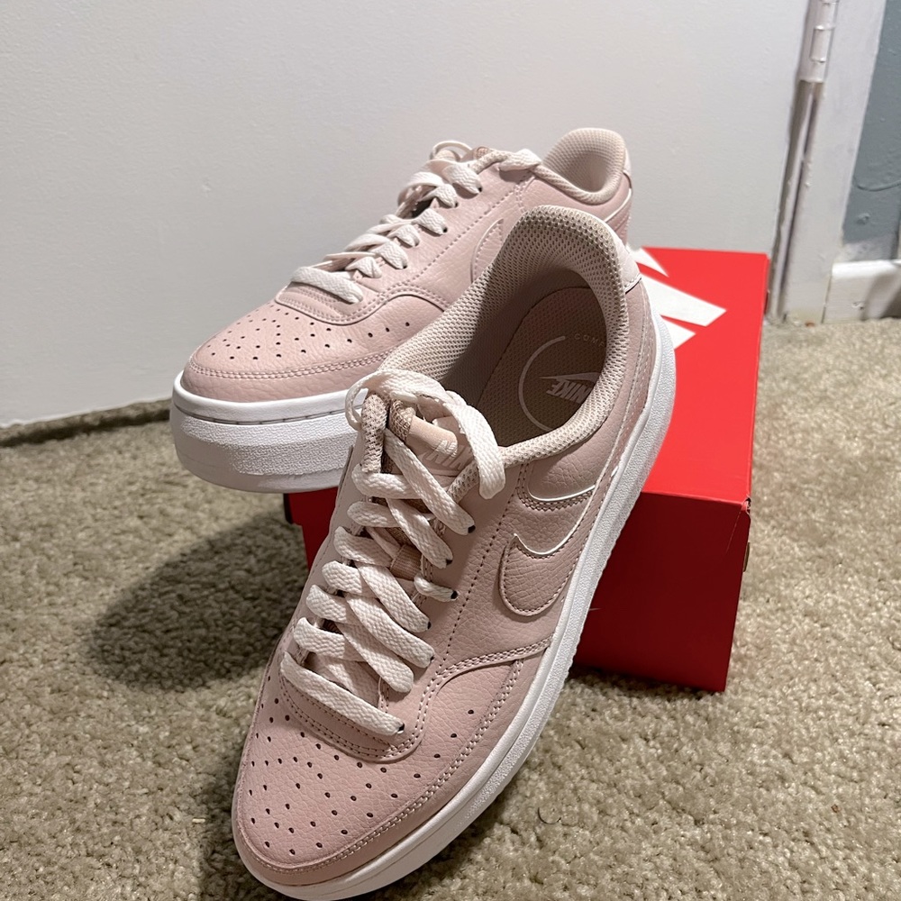 Women’s Pink Nike court Vision Size 7